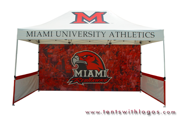 10 x 15 Pop Up Tent - Miami University Athletics